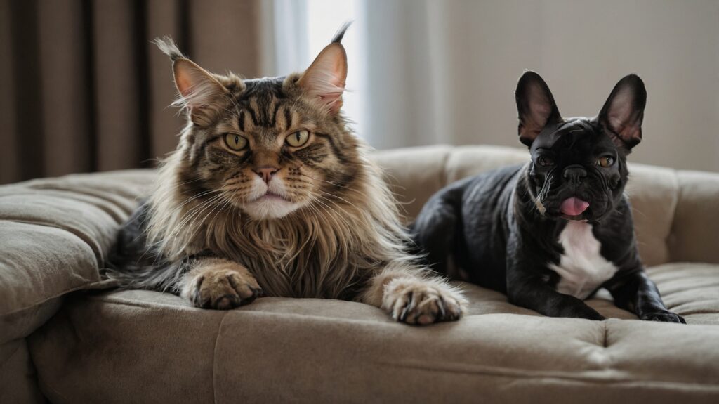 Do Maine Coons Get Along with Dogs?